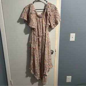 Here comes the Sun Floral Print dress